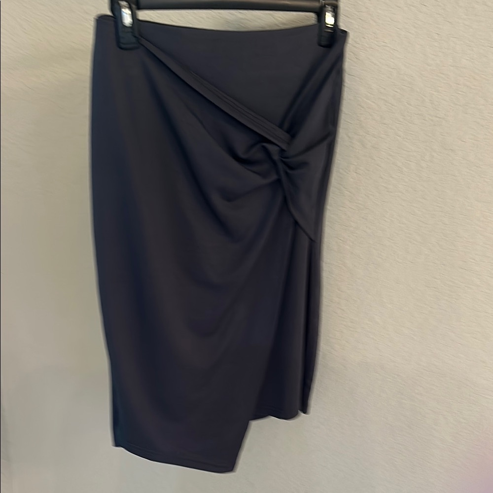 Elegant gray Knot Pencil Skirt size small